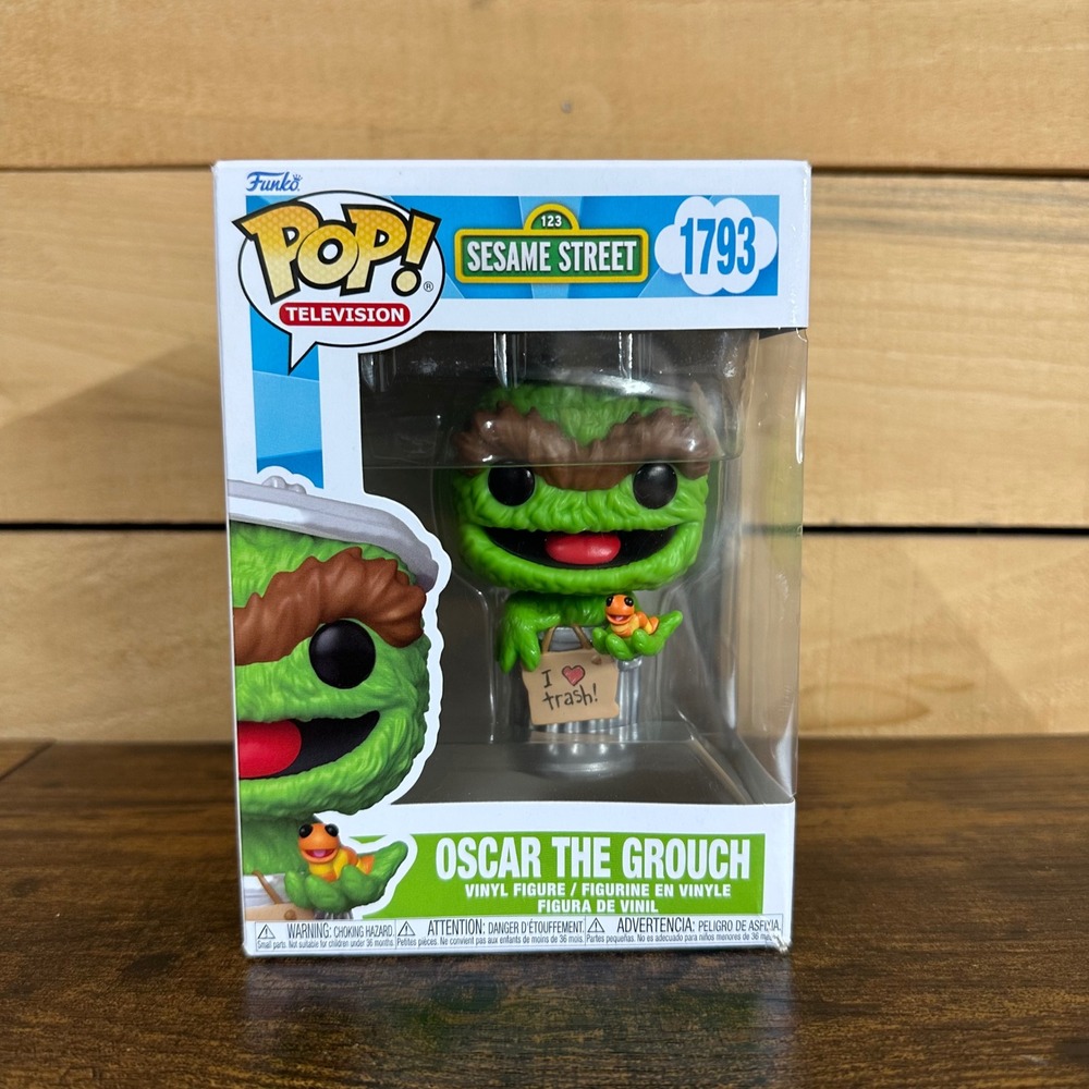 OSCAR THE GROUCH - Sesame Street - Funko POP! TV #1793 Vinyl Figure NEW